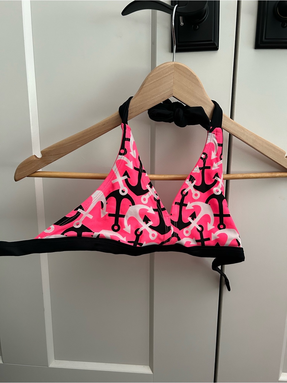 Justice Neon Pink Bikini Top and bottom